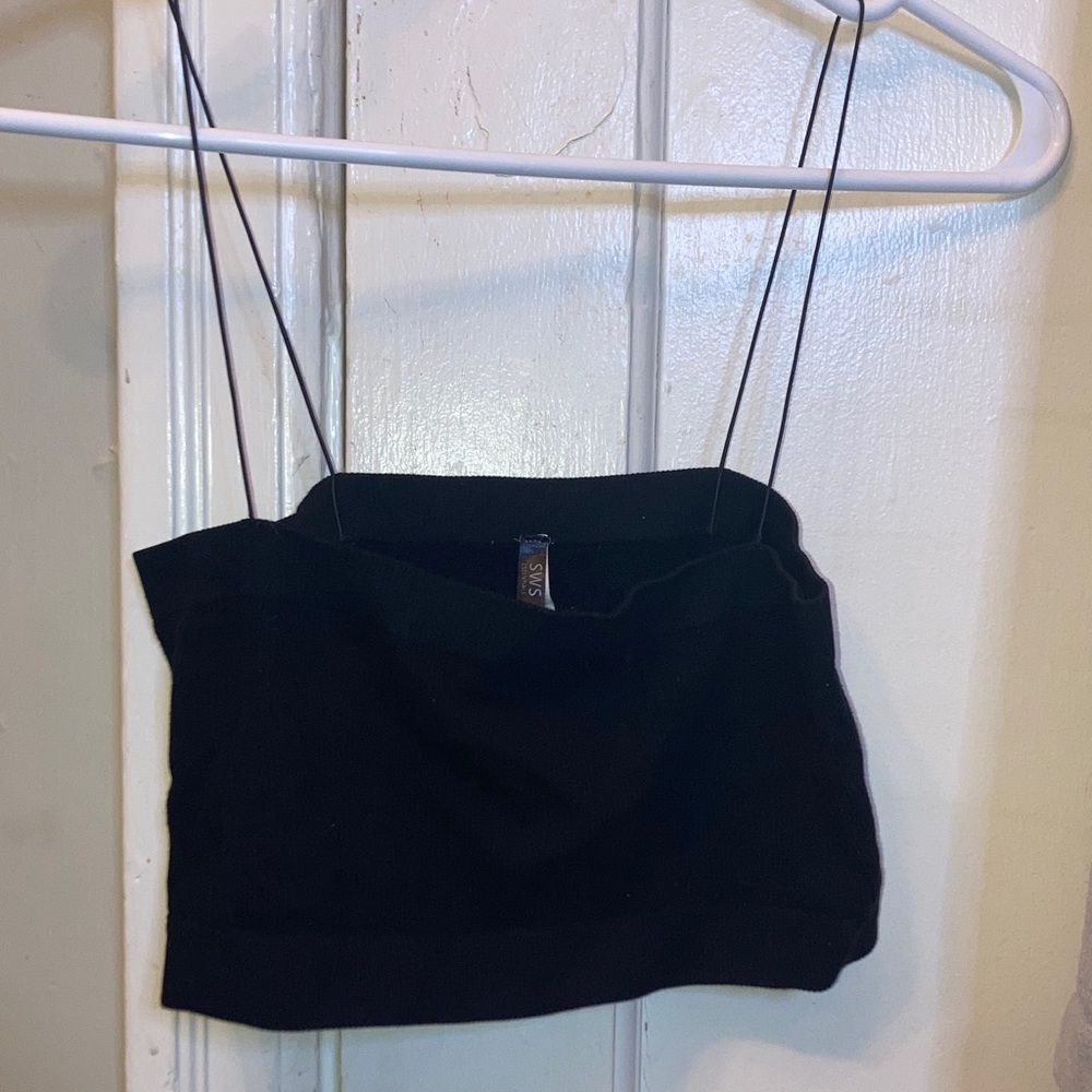 Stylish Black Camisole Top